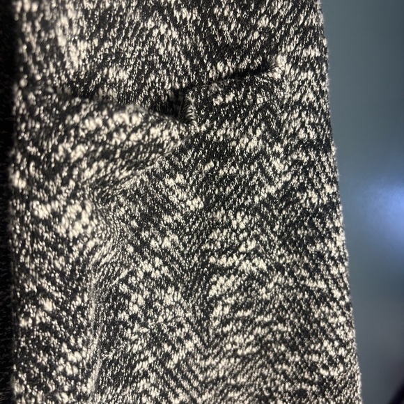 LuLaRoe Black and gray marled knit open-front cardigan - Picture 4 of 8